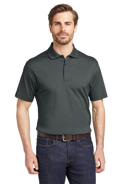 Eddie Bauer Performance Polo in Grey Steel, style EB102