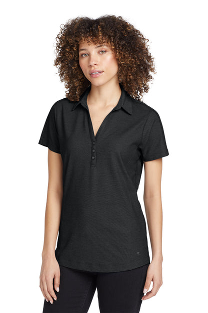 OGIO Women's Onyx Polo in Blacktop, style LOG126