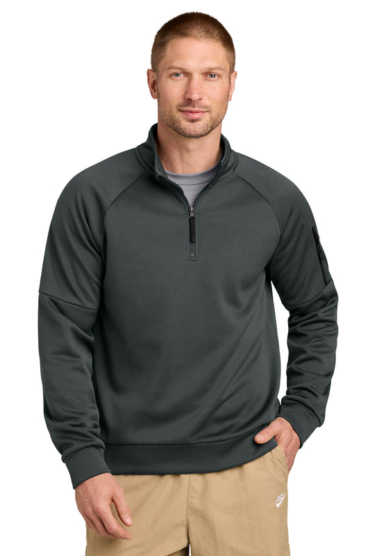 Nike Therma-FIT Pocket 1/4-Zip in Anthracite, style NKIO8125