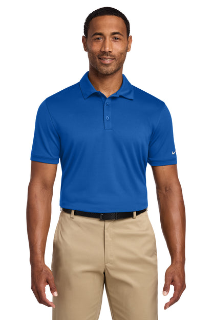 Nike Dri-FIT Players Modern Fit Polo in Gym Blue, style 799802