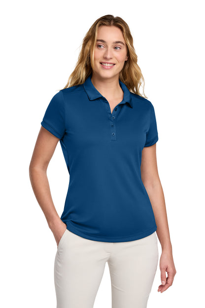 Nike Women's Dri-FIT Players Modern Fit Polo in Gym Blue, style 811807