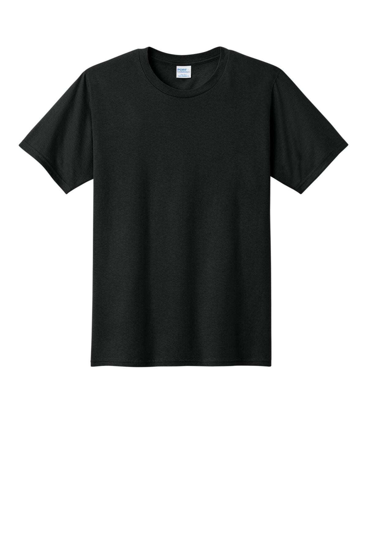 Port & Company Fan Favorite Tee PC450 in Jet Black
