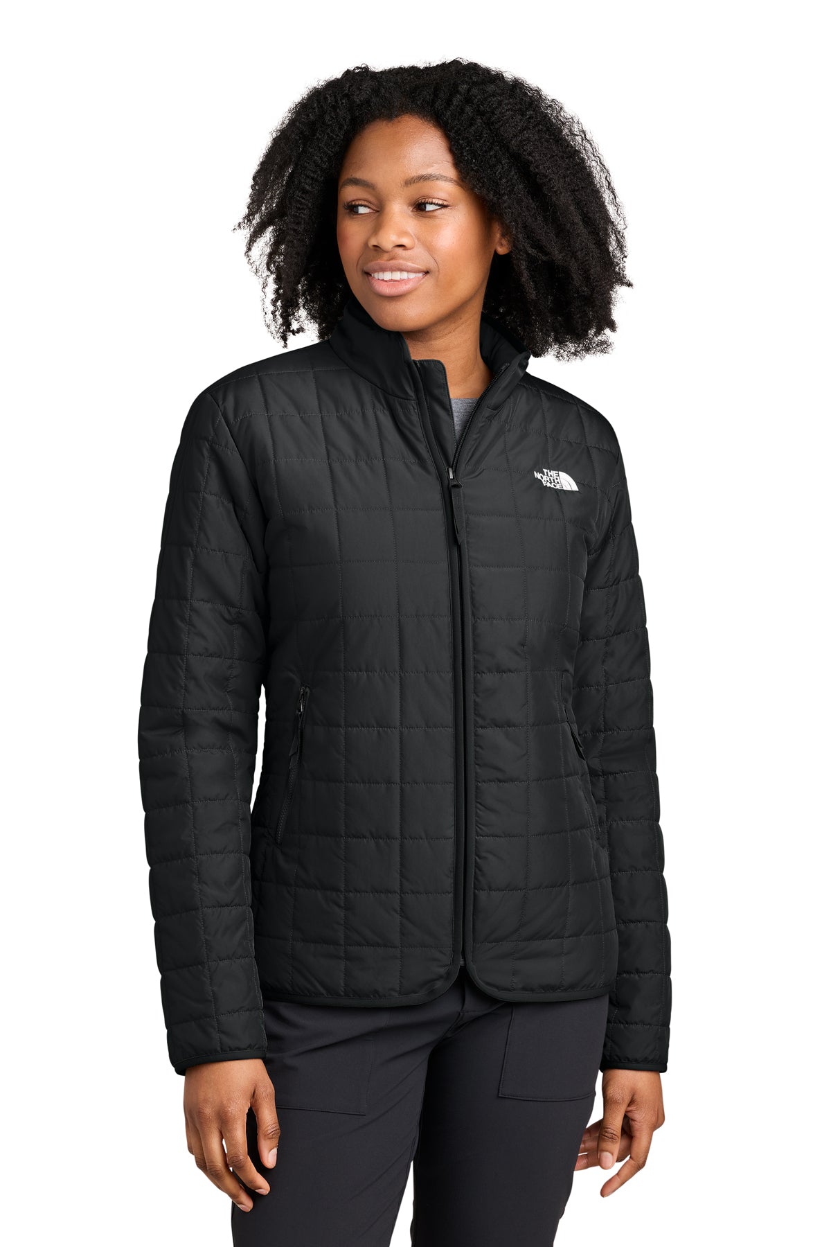 The North Face Women’s Iron Drift Quilted Jacket in TNF Black, style NF0A8JEZ
