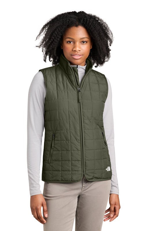 The North Face Women’s Iron Drift Quilted Vest in New Taupe Green, style NF0A8JF0