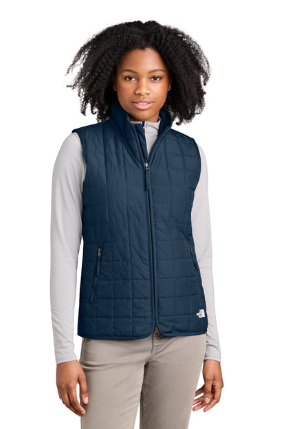 The North Face Women’s Iron Drift Quilted Vest in Summit Navy, style NF0A8JF0