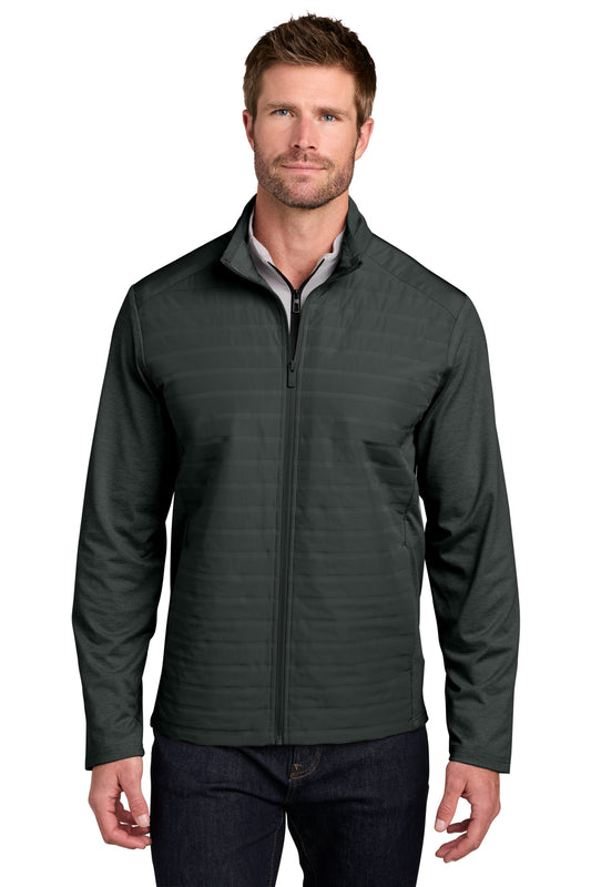 OGIO Driveline Hybrid Jacket in Blacktop, style OG760