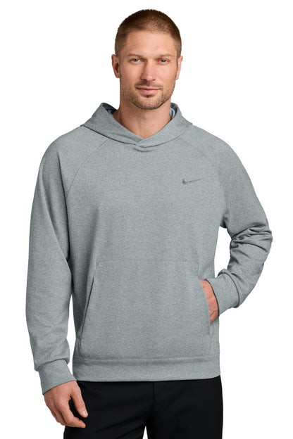 Nike Dri-Fit Primary Hoodie in Cool Grey Heather, style NKIO8126