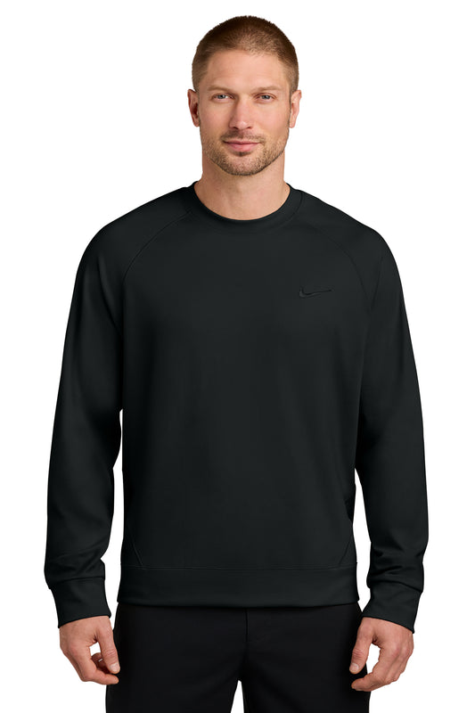 Nike Dri-FIT Primary Crew in Black, style NKIO8127