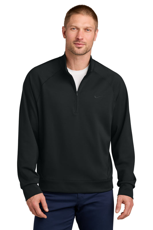 Nike Dri-FIT Primary 1/4-Zip in Black, style NKIO8128