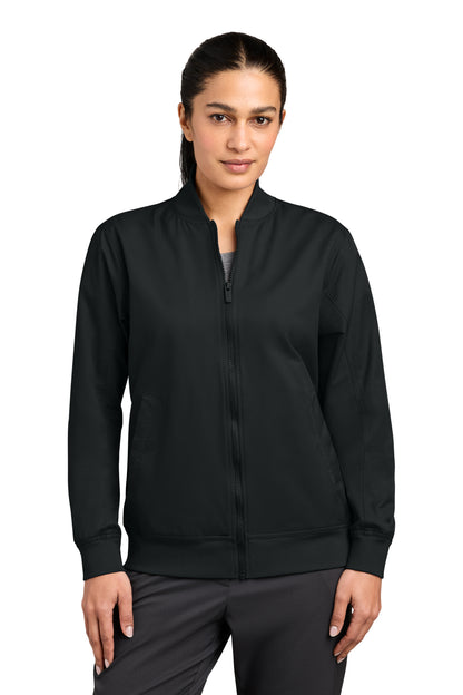 Nike Women’s Bomber Jacket in Black, style NKIO8132