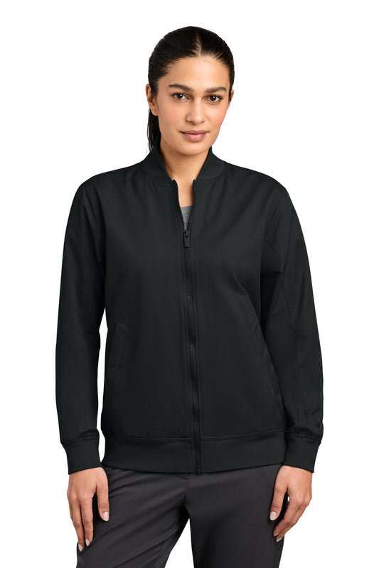 Nike Women’s Bomber Jacket in Black, style NKIO8132
