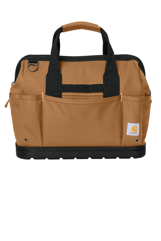 Carhartt® 16-Inch Molded Base Heavyweight Tool Bag in Carhartt Brown, style CTB0000687