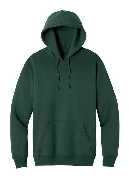 Port & Company Foundation Fleece Pullover Hooded Sweatshirt PC107H in Dark Green