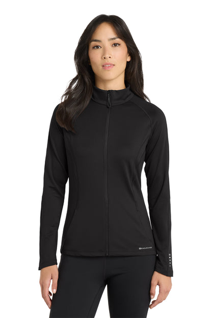 OGIO Women's Radius Full-Zip in Blacktop, style LOE551