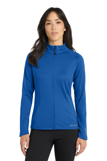 OGIO Women's Radius Full-Zip in Electric Blue, style LOE551