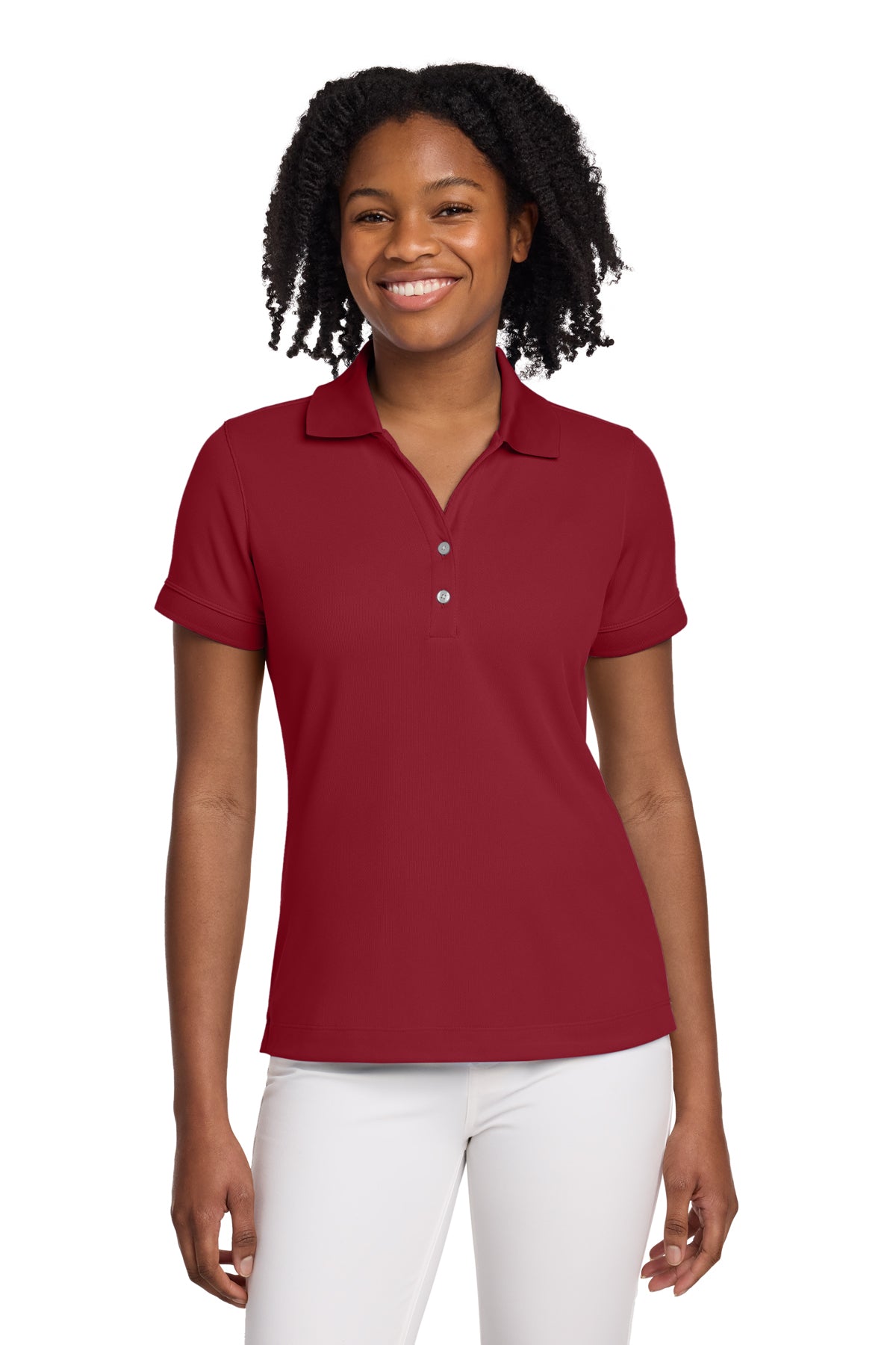 Nike Women's Dri-FIT Classic Polo in Varsity Red, style 286772