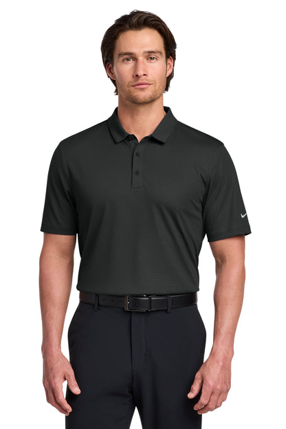 Nike Dri-FIT Embossed Tri-Blade Polo in Black, style 838964