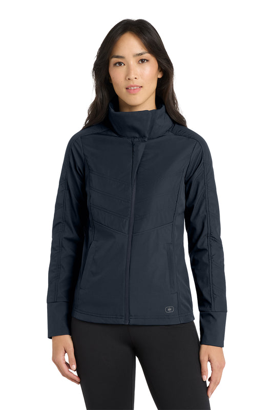 OGIO Women's Brink Soft Shell in Propel Navy, style LOE722