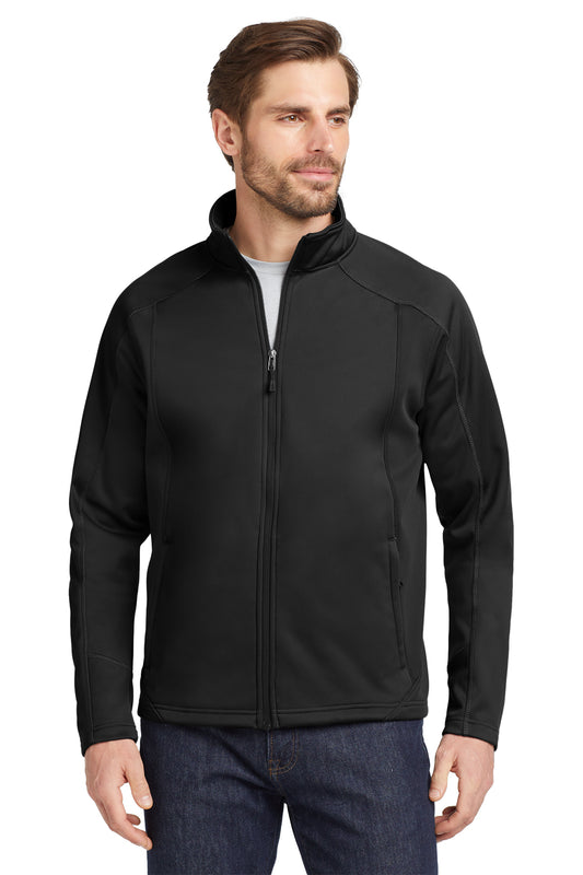 Eddie Bauer Trail Soft Shell Jacket in Black/ Black, style EB542
