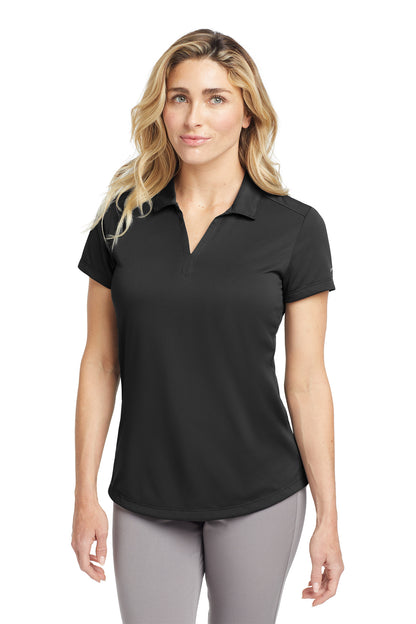 Nike Women's Dri-FIT Legacy Polo in Black, style 838957