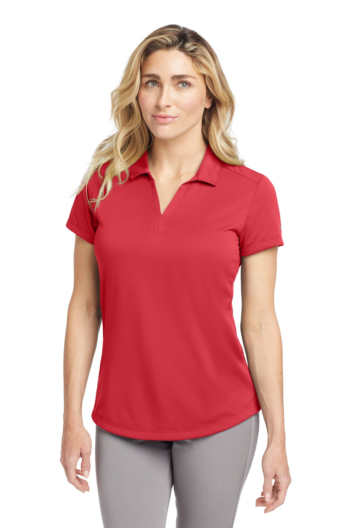 Nike Women's Dri-FIT Legacy Polo in Gym Red, style 838957