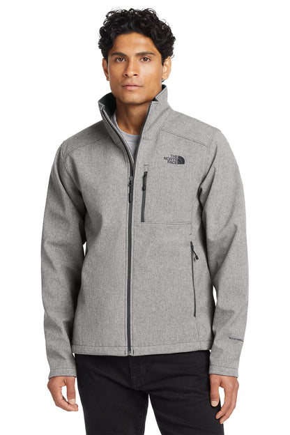 The North Face Apex Barrier Soft Shell Jacket in TNF Medium Grey Heather, style NF0A3LGT