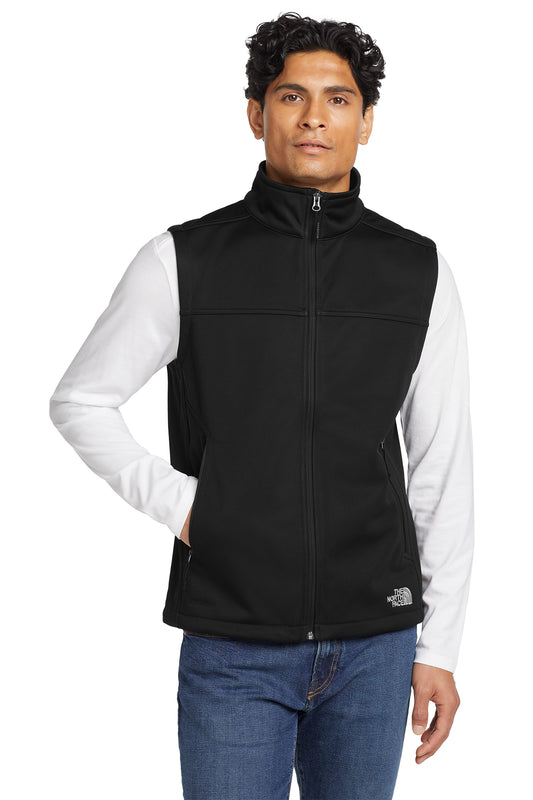 The North Face Ridgewall Soft Shell Vest in TNF Black, style NF0A3LGZ