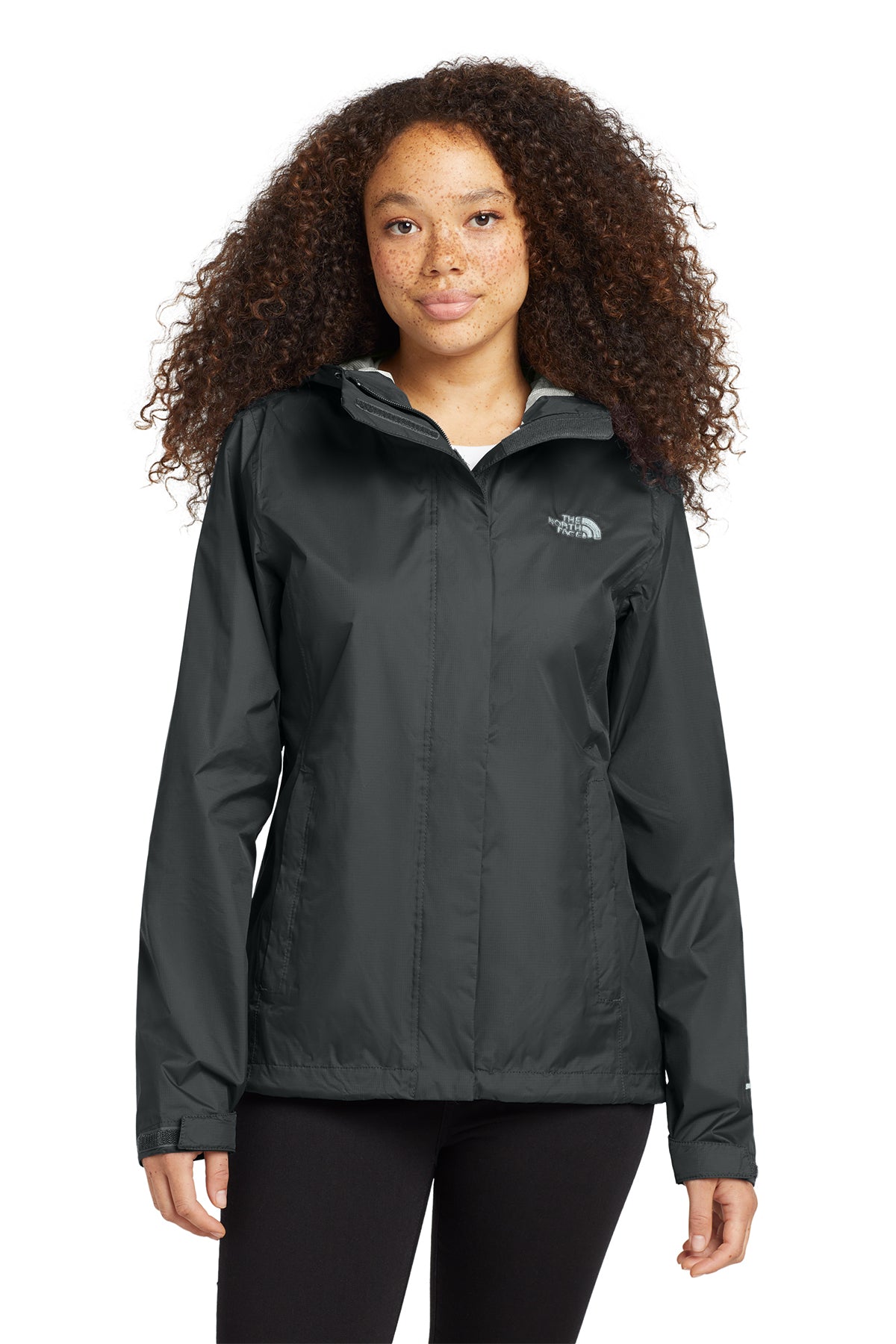 The North Face Women's DryVent Rain Jacket in TNF Black, style NF0A3LH5