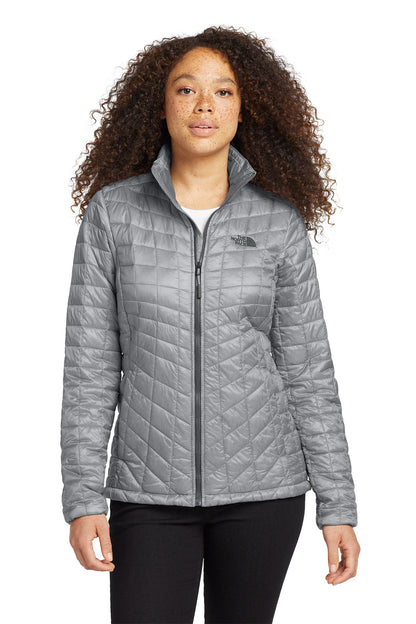 The North Face Women's ThermoBall Trekker Jacket in Mid Grey, style NF0A3LHK