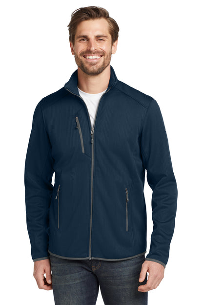 Eddie Bauer Dash Full-Zip Fleece Jacket in River Blue Navy, style EB242