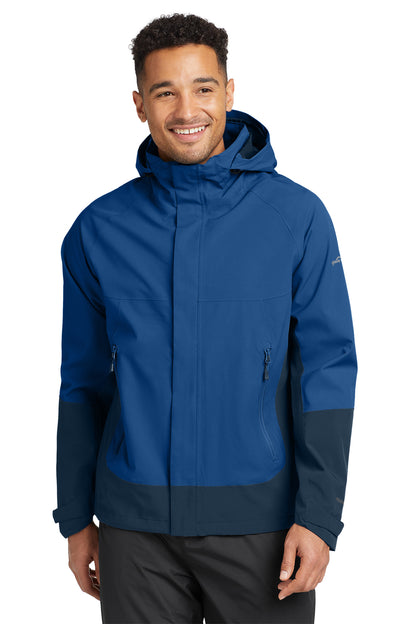 Eddie Bauer WeatherEdge Jacket in Cobalt Blue/ River Blue Navy, style EB558