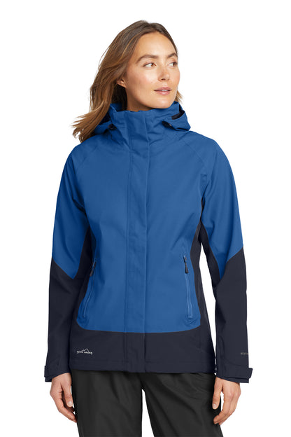 Eddie Bauer Women's WeatherEdge Jacket in Cobalt Blue/ River Blue Navy, style EB559