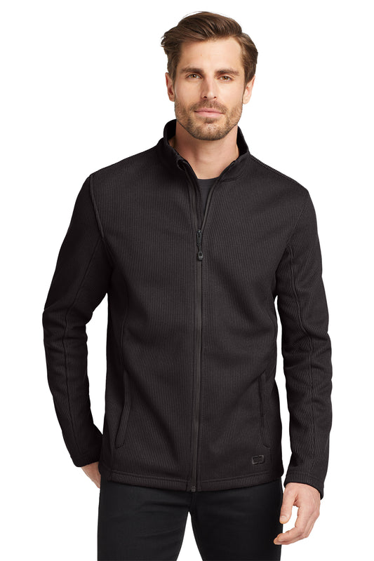 OGIO Grit Fleece Jacket in Blacktop, style OG727