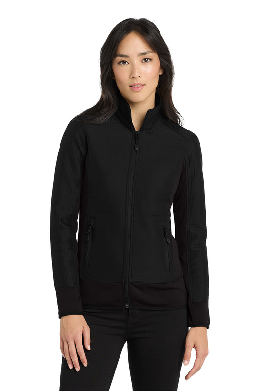 OGIO Women's Trax Jacket in Blacktop, style LOG726