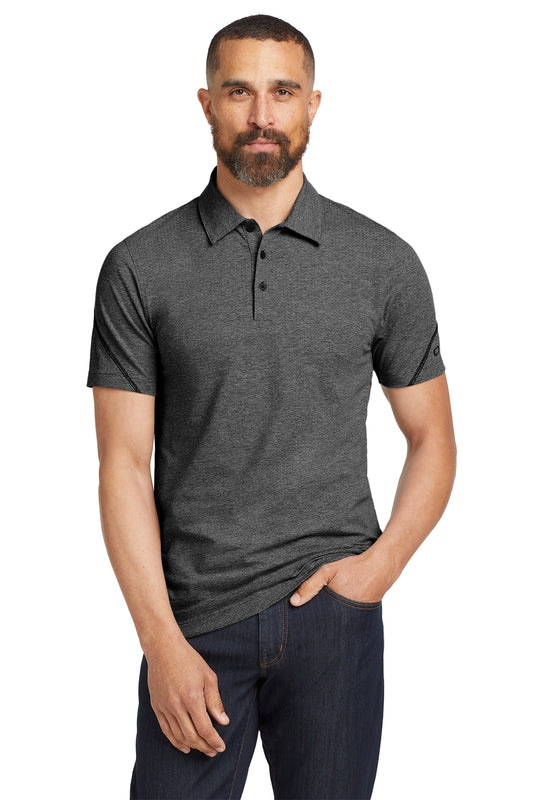 OGIO Tread Polo in Blacktop Heather, style OG135