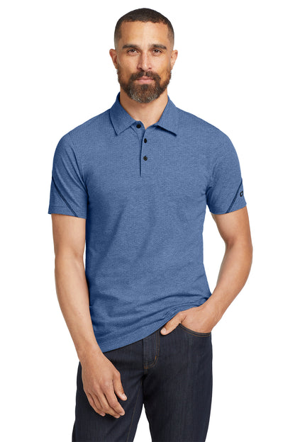 OGIO Tread Polo in Blue Heather, style OG135