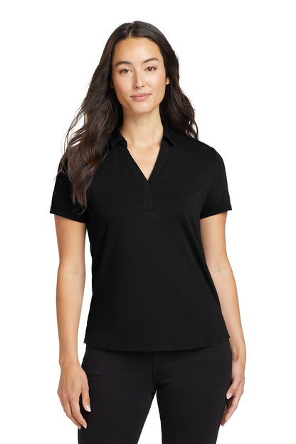 OGIO Women's Limit Polo in Blacktop, style LOG138