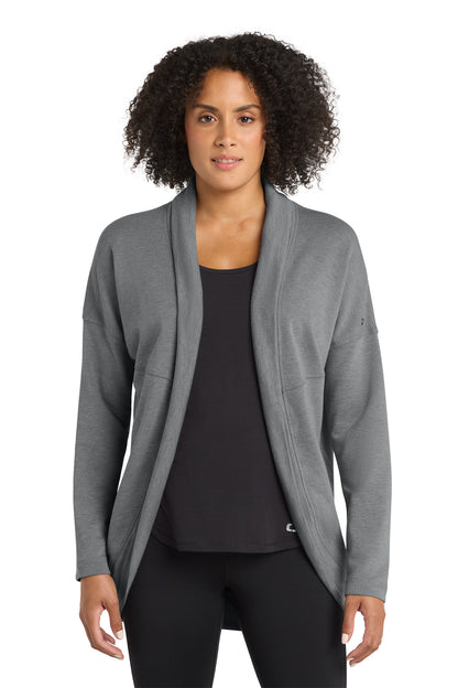 OGIO Women's Luuma Cocoon Fleece in Petrol Grey Heather, style LOG811