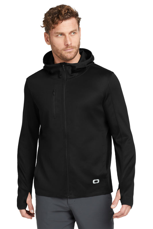OGIO Stealth Full-Zip Jacket in Blacktop, style OE728