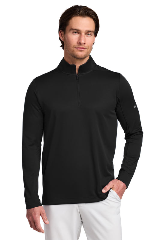 Nike Dry 1/2-Zip Cover-Up in Black, style NKBV6044