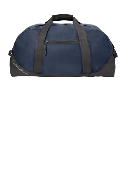 Eddie Bauer Large Ripstop Duffel in Coast Blue/ Grey Steel, style EB901