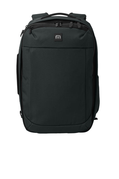 TravisMathew Lateral Convertible Backpack in Black, style TMB106