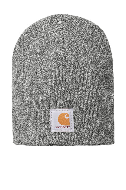 Carhartt® Acrylic Knit Hat in Heather Grey/ Coal Heather, style CTA205