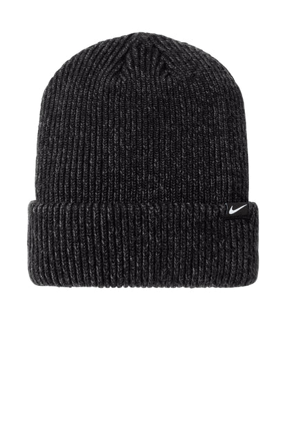 Nike Terra Beanie in Black Heather, style NKFN6310