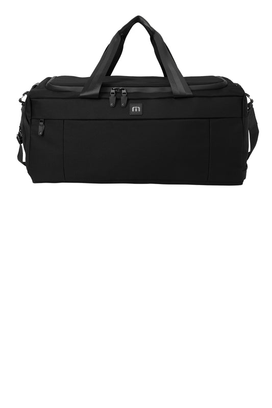 TravisMathew Duration Duffel in Black, style TMB205