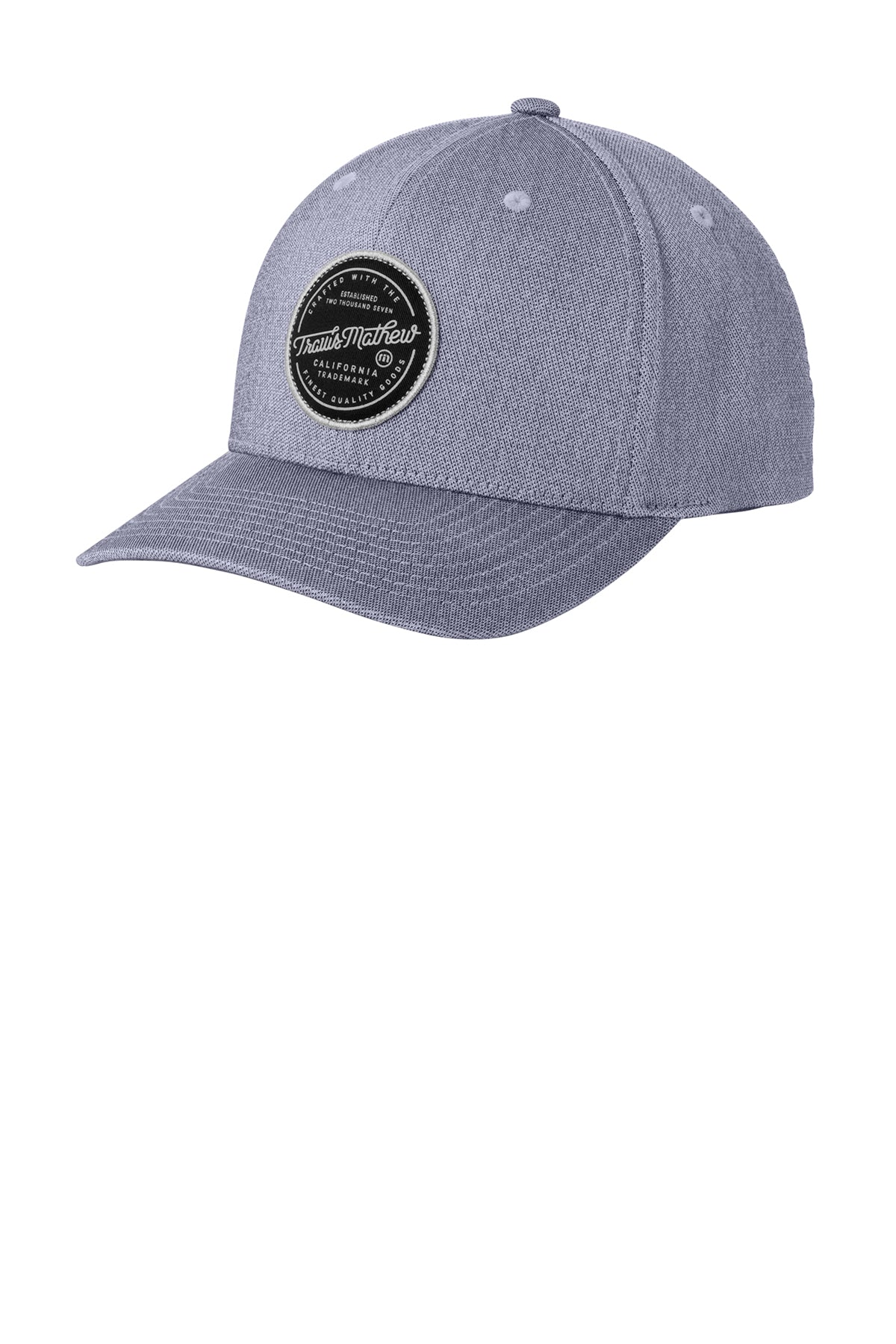 TravisMathew On Ice Patch Cap in Quiet Shade Grey Heather, style TM1MZ334