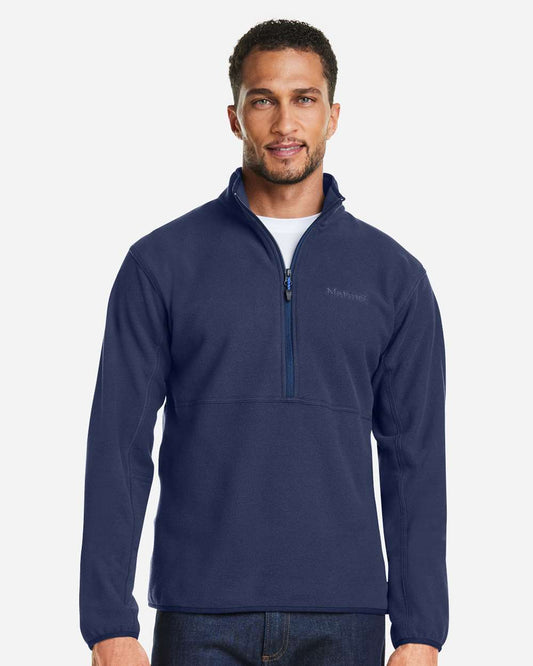 Marmot Men's Rocklin Half-Zip Jacket in Arctic Navy, style M12650