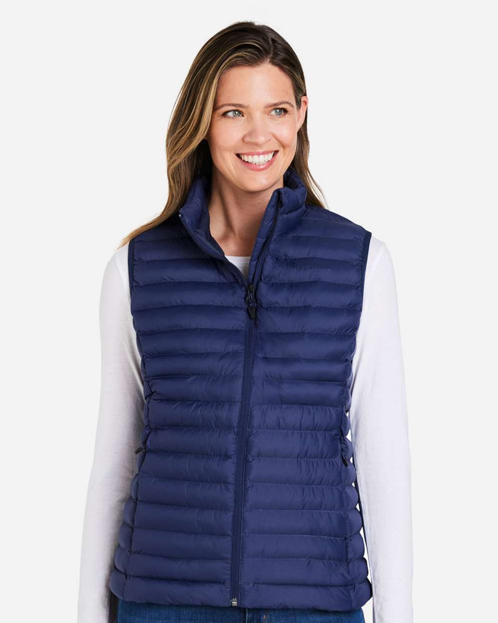 Marmot Women's Echo Featherless Vest in Arctic Navy, style M15872