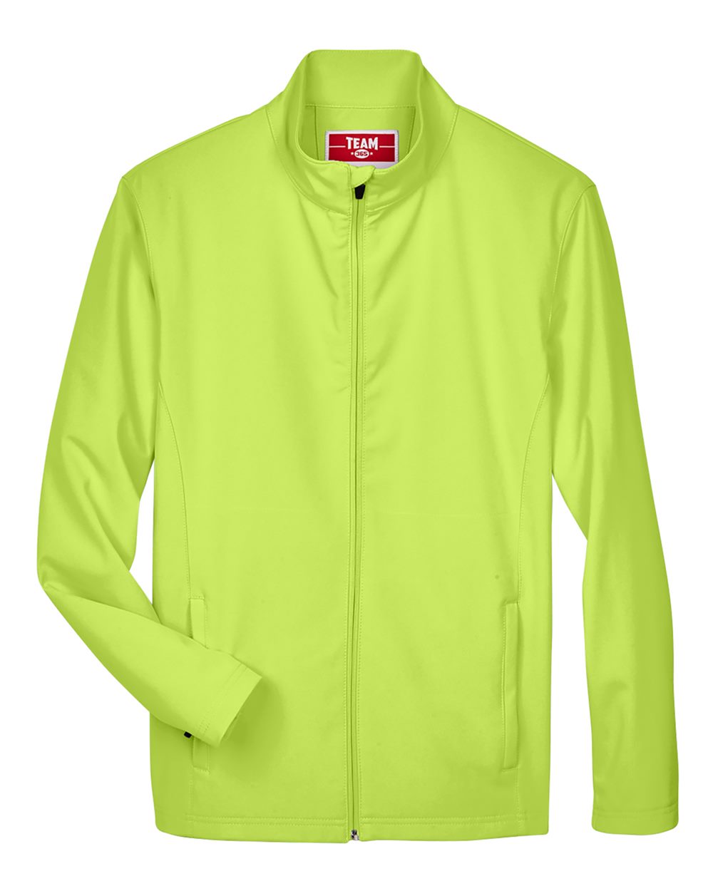 Team 365 TT80 Leader Soft Shell Jacket in Safety Yellow