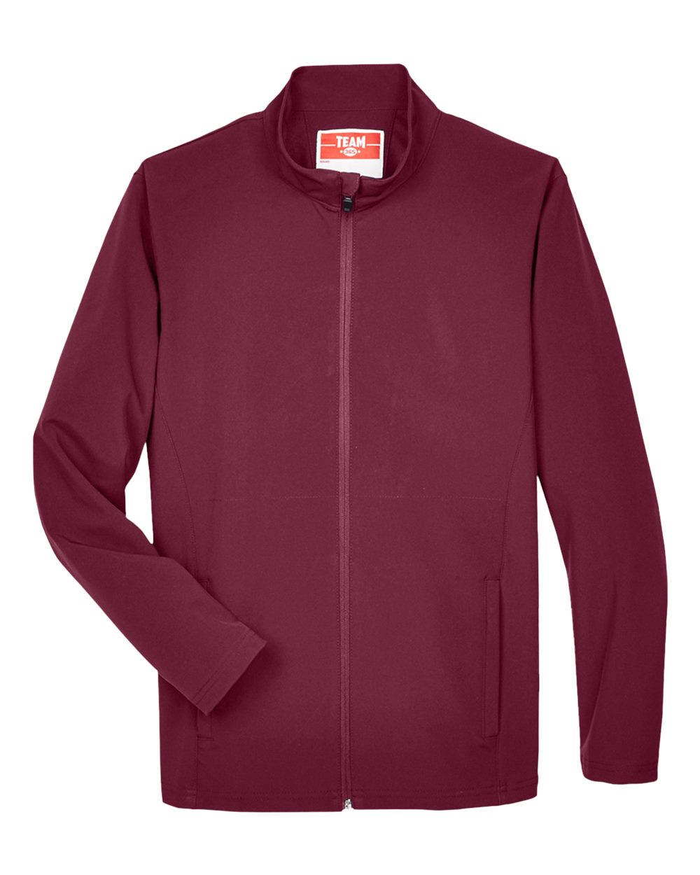 Team 365 TT80 Leader Soft Shell Jacket in Sport Maroon